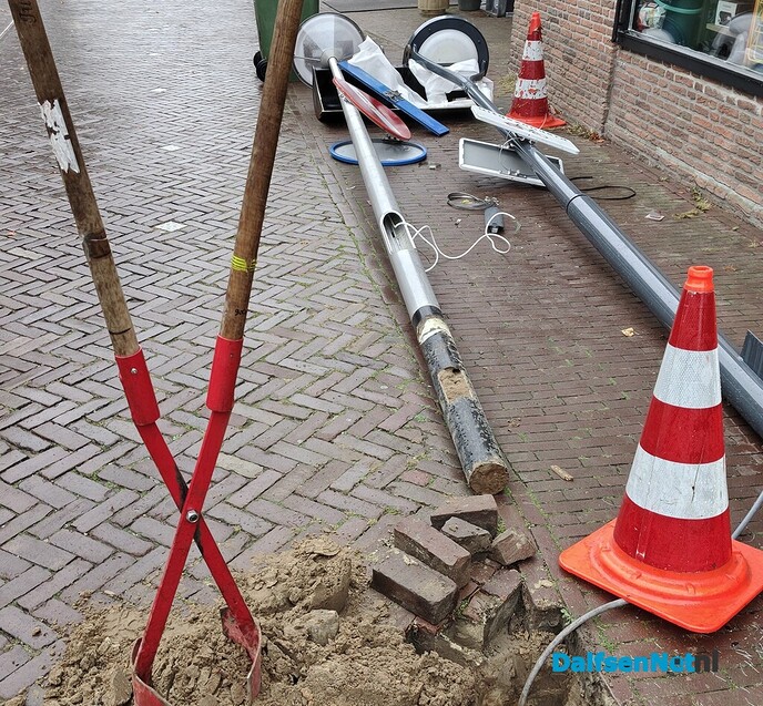 Fraai licht in het centrum van Dalfsen - Foto: John Til