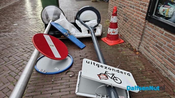 Fraai licht in het centrum van Dalfsen - Foto: John Til