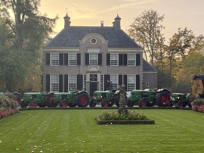 Pensioen voor Gerrit van Dorth, landgoed Den Aalshorst - Foto: Ingezonden foto