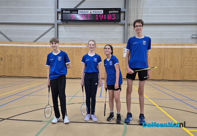 Jeugd BC Trefzeker wint ruim van Hoogerheijne uit Heino - Foto: Ingezonden foto