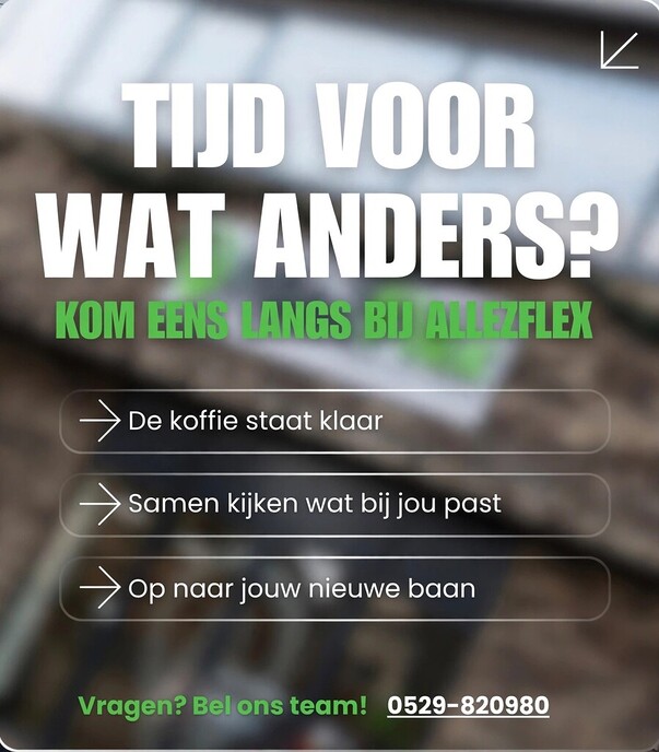 Tijd voor wat anders?