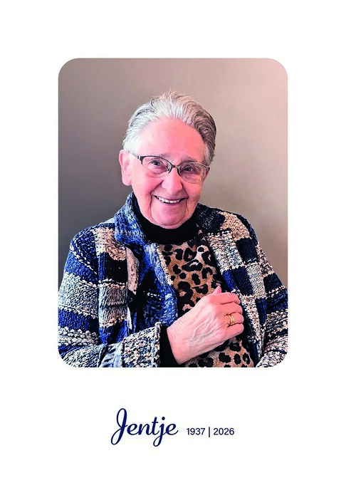 Overlijden mevrouw Jentje Visscher - Volkerink