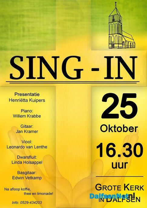 Sing-in Grote Kerk Dalfsen - Foto: Ingezonden foto
