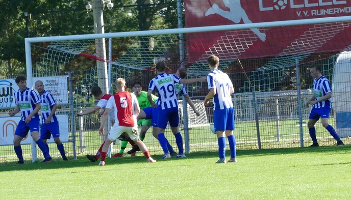USV mazzelt met punt in Ruinerwold - Foto: Ingezonden foto