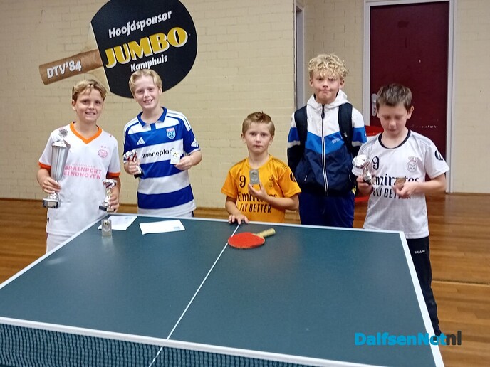 Basisschool De Spiegel wint scholierentoernooi DTV’84 - Foto: Ingezonden foto