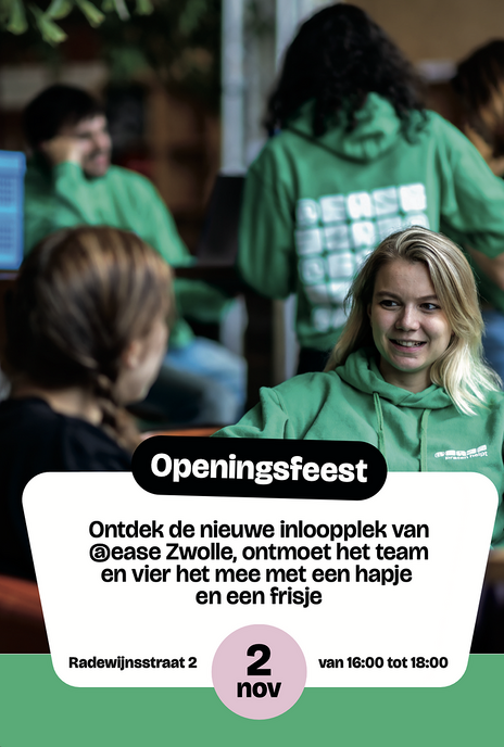 Een luisterend oor voor jongeren, nu ook dichterbij