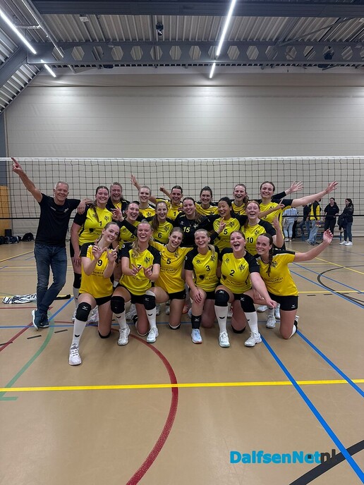 Dalvo-dames slaan toe in de beker