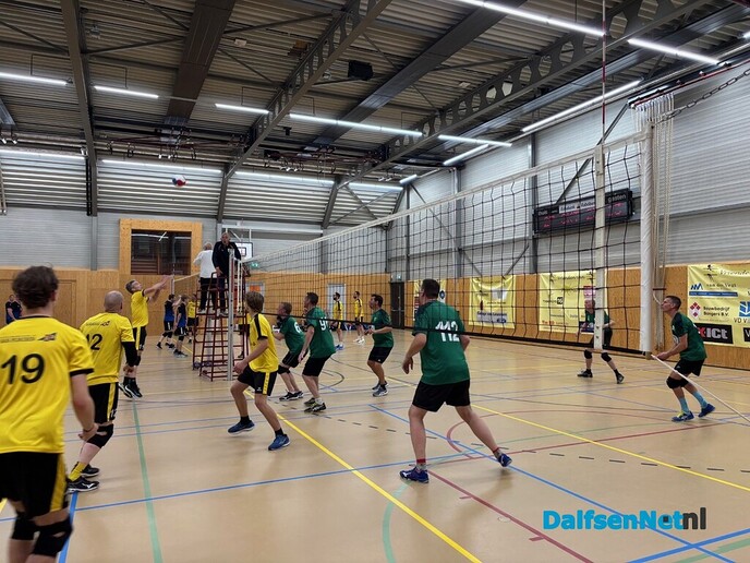 Spanning in competitieduel Dalvo Heren 2 - Foto: Ingezonden foto