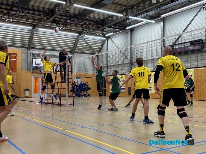 Spanning in competitieduel Dalvo Heren 2