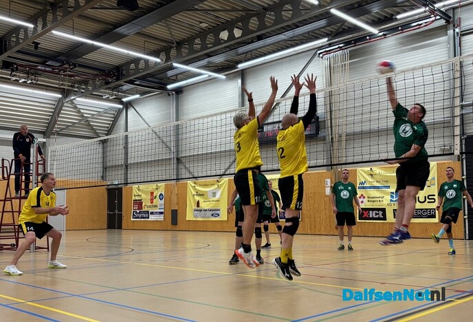 Spanning in competitieduel Dalvo Heren 2 - Foto: Ingezonden foto