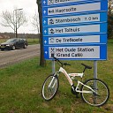 Op de fiets naar de Oranjefeesten