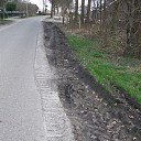 Spaanders in het werkgebied