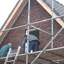Bouw molenschuur Hoonhorst nadert de eindfase