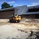 Laatste afwerking rond de Potstal
