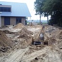Voortgang afwerking rond de Potstal Voortgang afwerking rond de Potstal