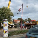 De overkluizing van het kanaal in Lemelerveld De overkluizing van het kanaal in Lemelerveld