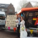 Pekkeriet begeleid bruidspaar Pekkeriet begeleid bruidspaar