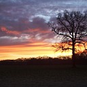 Hollandse luchten in de vroege zondagmorgen op