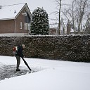Bladblazer ideaal voor sneeuw ruimen Bladblazer ideaal voor sneeuw ruimen