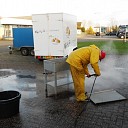 De oliebollenbakkers waren alweer druk vandaag De oliebollenbakkers waren alweer druk vandaag