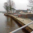 Metselwerk aan de kade Metselwerk aan de kade