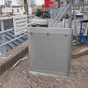 De bedieningslessenaar staat