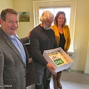 Taart voor vrijwilligers van Natuurboerderij “Lindehoeve”