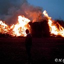 Paasvuur Hoonhorst: al jaren een traditie Paasvuur Hoonhorst: al jaren een traditie