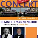 Lemster mannenkoor zingt ten bate van de Grote kerk Lemster mannenkoor zingt ten bate van de Grote kerk