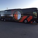 Spelersbus van Feyenoord overnacht in Dalfsen Spelersbus van Feyenoord overnacht in Dalfsen