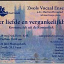 Concert Zwols Vocaal Ensemble op 29 mei  Dalfsen