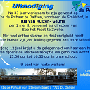 Afscheid van schooldirecteur Ria van Hulzen Afscheid van schooldirecteur Ria van Hulzen