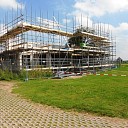 Voortgang appartementen complex