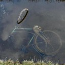 Helaas was het geen weer om te fietsen vandaag