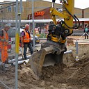 Werkzaamheden op het Kroonplein nu in volle vaart Werkzaamheden op het Kroonplein nu in volle vaart