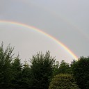Regenboog boven Ankum en Hoonhorst Regenboog boven Ankum en Hoonhorst