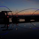 Foto blauwebogen brug Foto blauwebogen brug