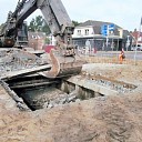 Kroonplein: slopen brugdek Kroonplein: slopen brugdek