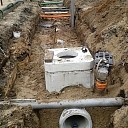 Even 22 meter regenriool in de Dorpsstraat leggen