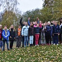 Duitse kinderen bezoeken leeftijdsgenoten in Dalfsen