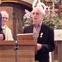 onderscheiding 40 jaar koorlid Jan Klein Koerkamp onderscheiding 40 jaar koorlid Jan Klein Koerkamp
