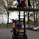 Sint en Piet op bezoek bij bouwbedrijf Bongers Sint en Piet op bezoek bij bouwbedrijf Bongers