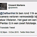 Camera verloren Camera verloren