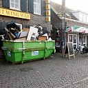 De opruiming is goed bezig