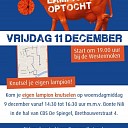 De lampionnenoptocht op vrijdag 11 dec. De lampionnenoptocht op vrijdag 11 dec.