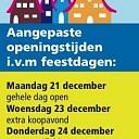 De winkelopeningstijden op een rij De winkelopeningstijden op een rij
