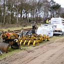 Aanvoer voor reparatie spoor opgestart. Aanvoer voor reparatie spoor opgestart.