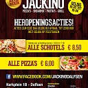 Heropening akties bij pizzeria Jackino Heropening akties bij pizzeria Jackino