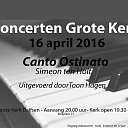 Concert Grote Kerk Concert Grote Kerk