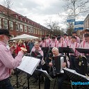 Stuwzangers op transport